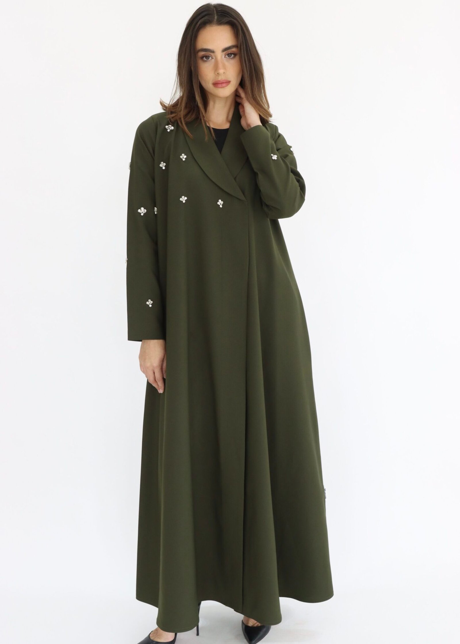 Crystal Blazer Abaya