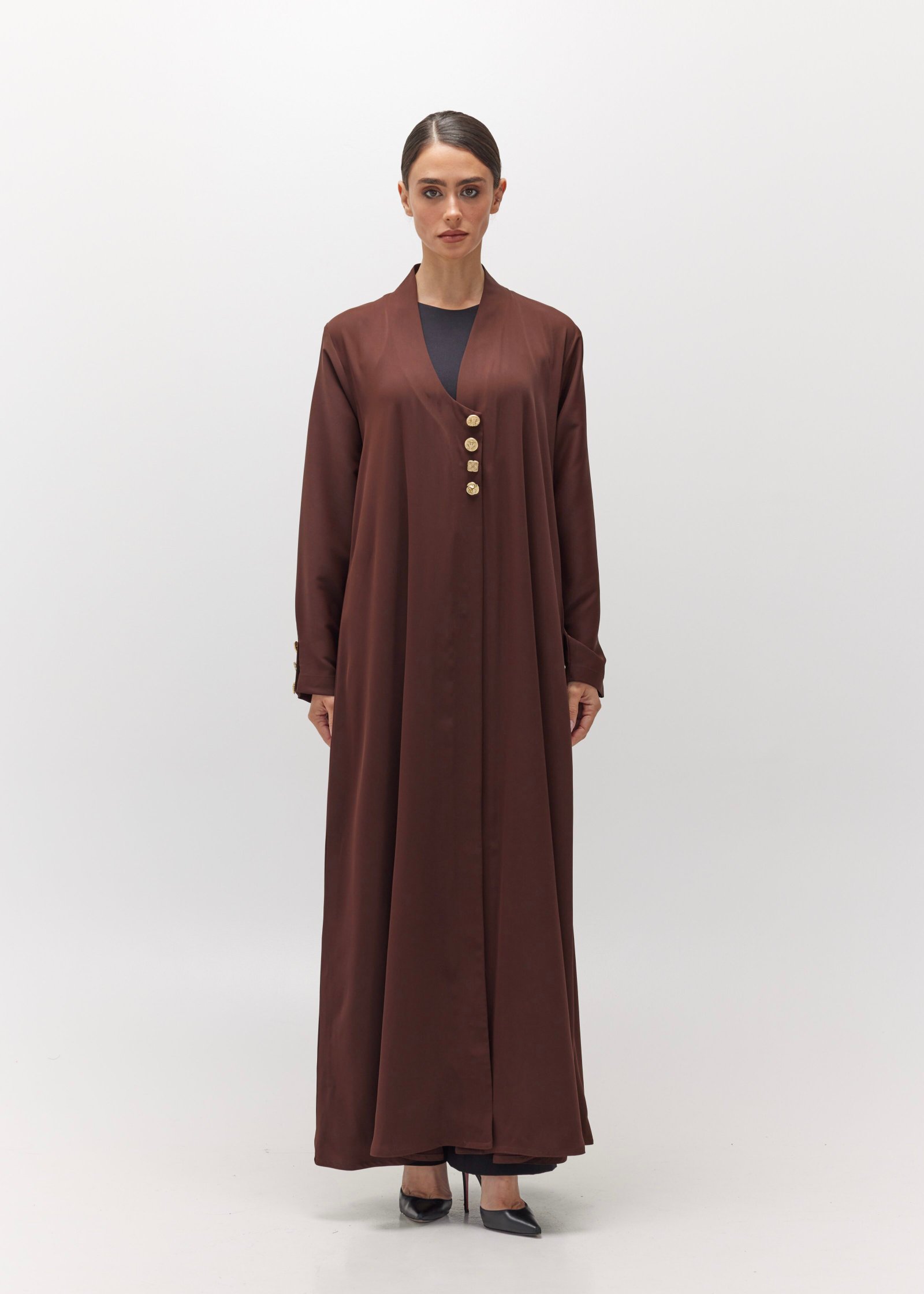 M011 -1 brown Pure Black