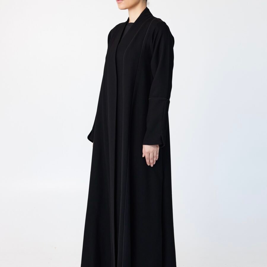Line fit Black 2.jpg Line Fit Abaya