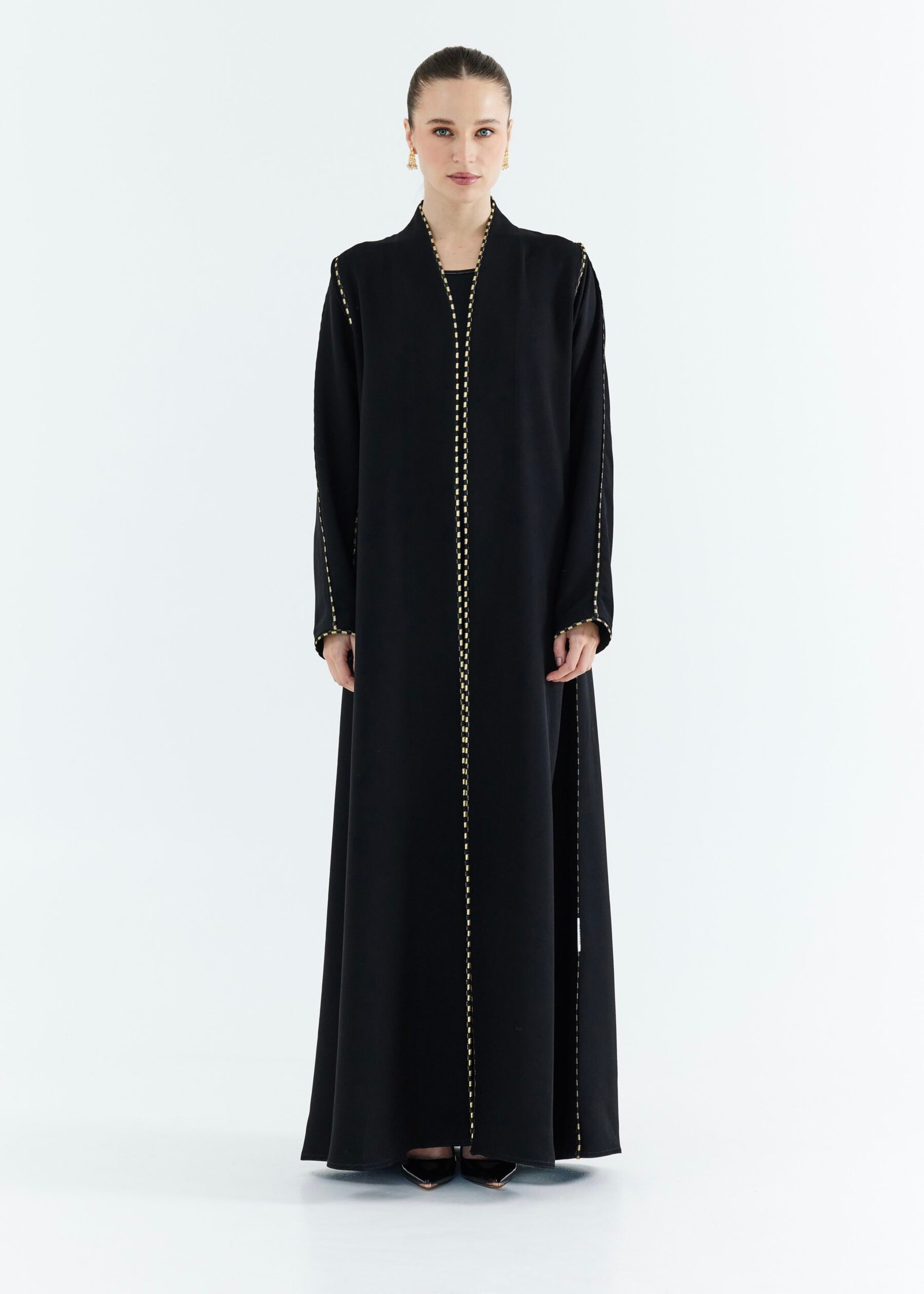 Line Stitch Abaya
