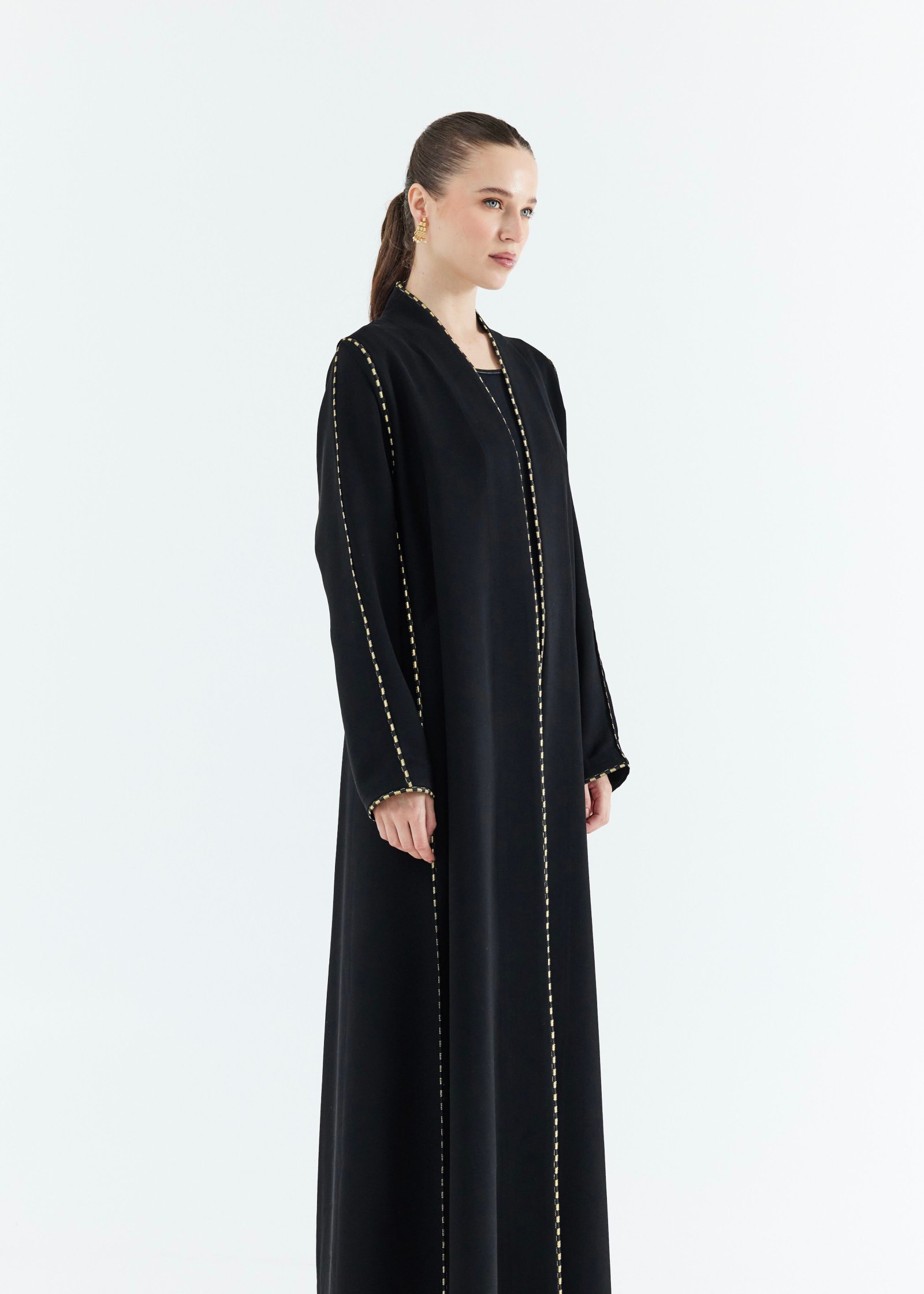 Line Stitch Abaya