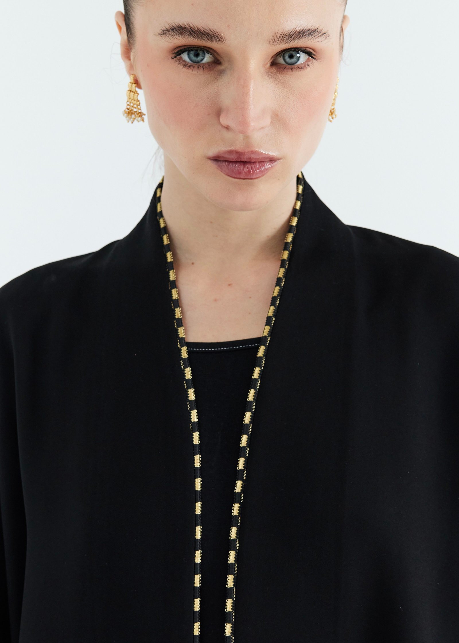 Line Stitch Abaya