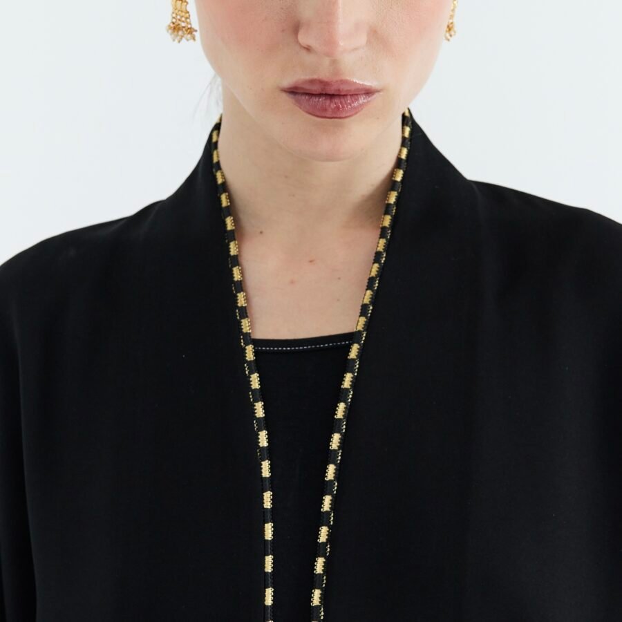 Line Stitch Abaya