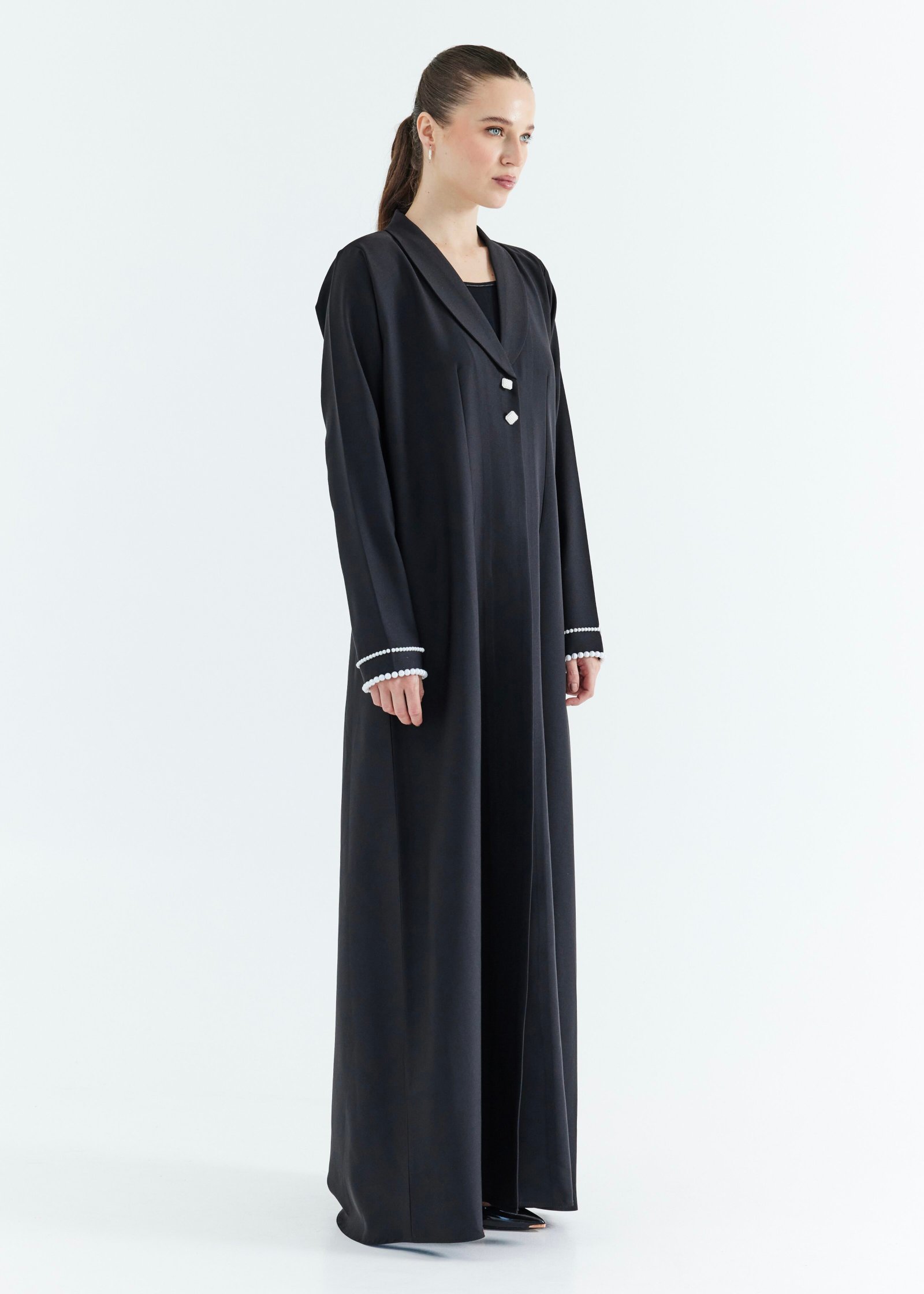 M058-2 Pearl Abaya