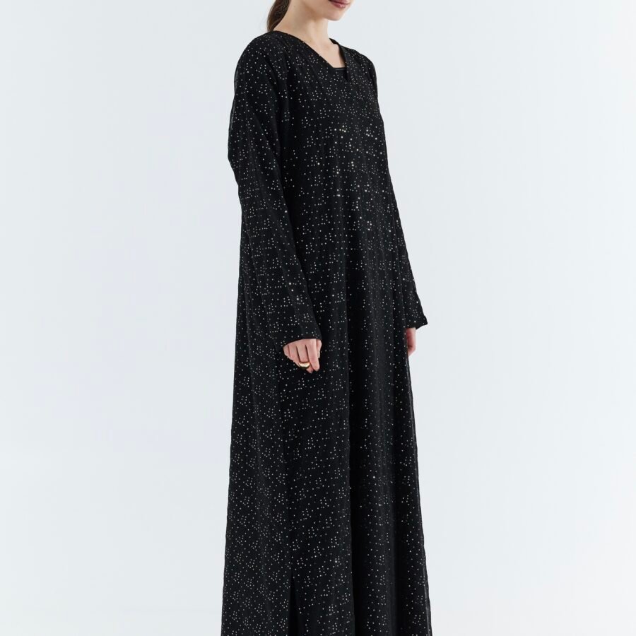Embroidery Chiffon Abaya