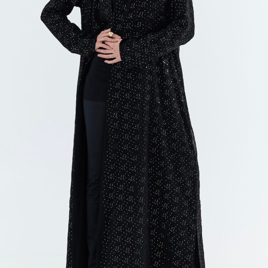 Embroidery Chiffon Abaya