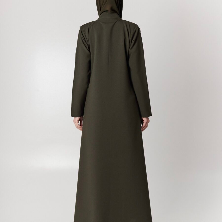 Flash Light Abaya (L 54 Black Color)