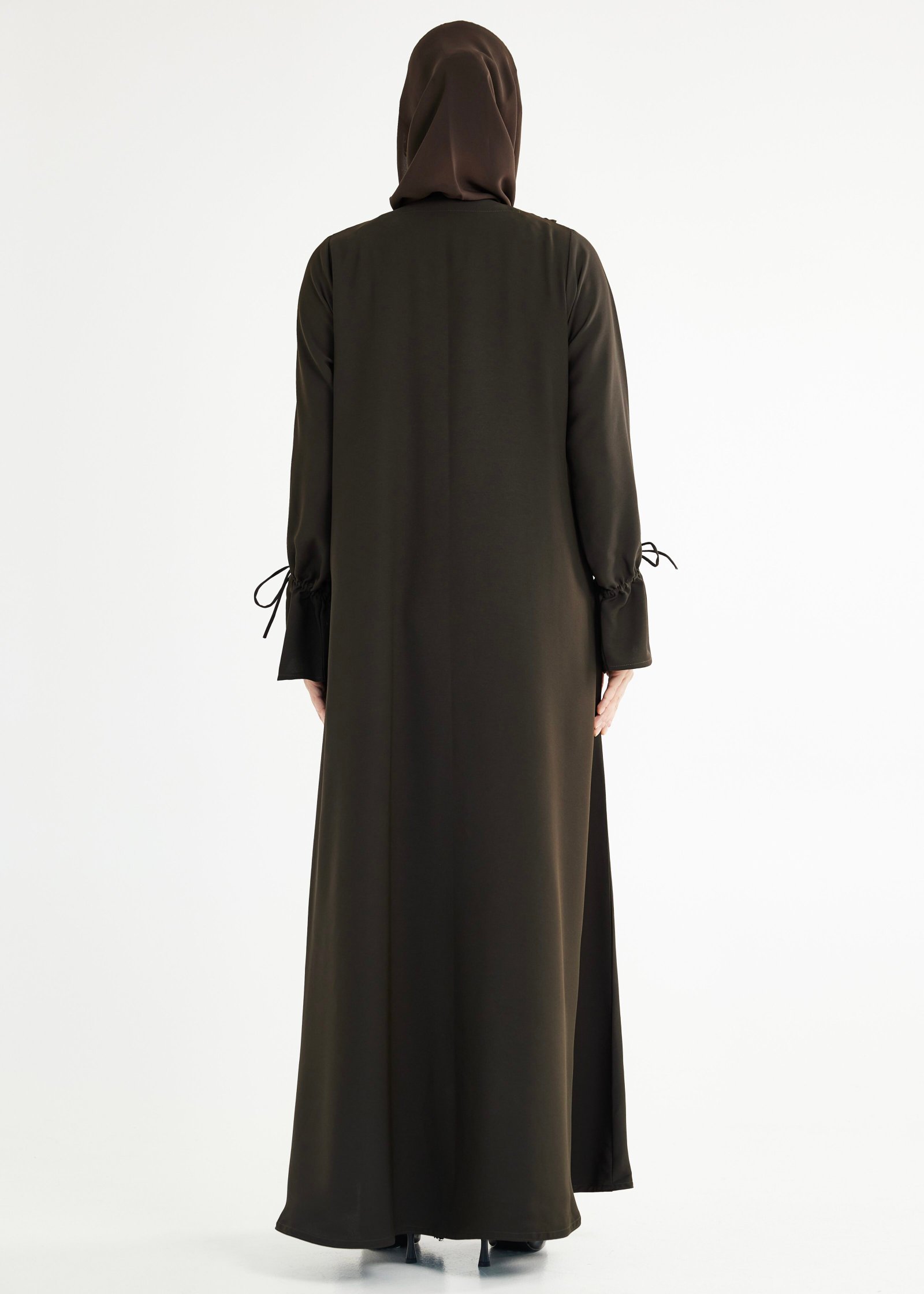 Ruffled Abaya