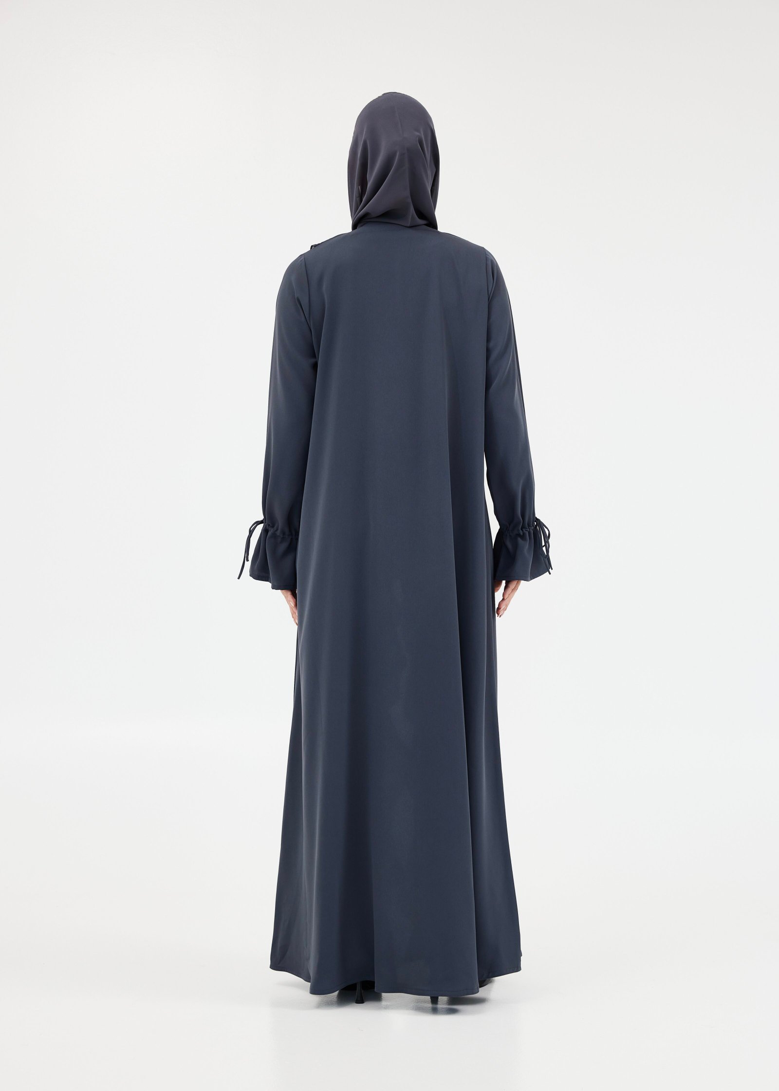 M093-G3 Ruffled Abaya (M 57)