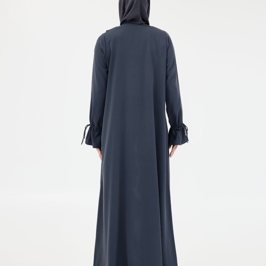Ruffled Abaya (M 57)