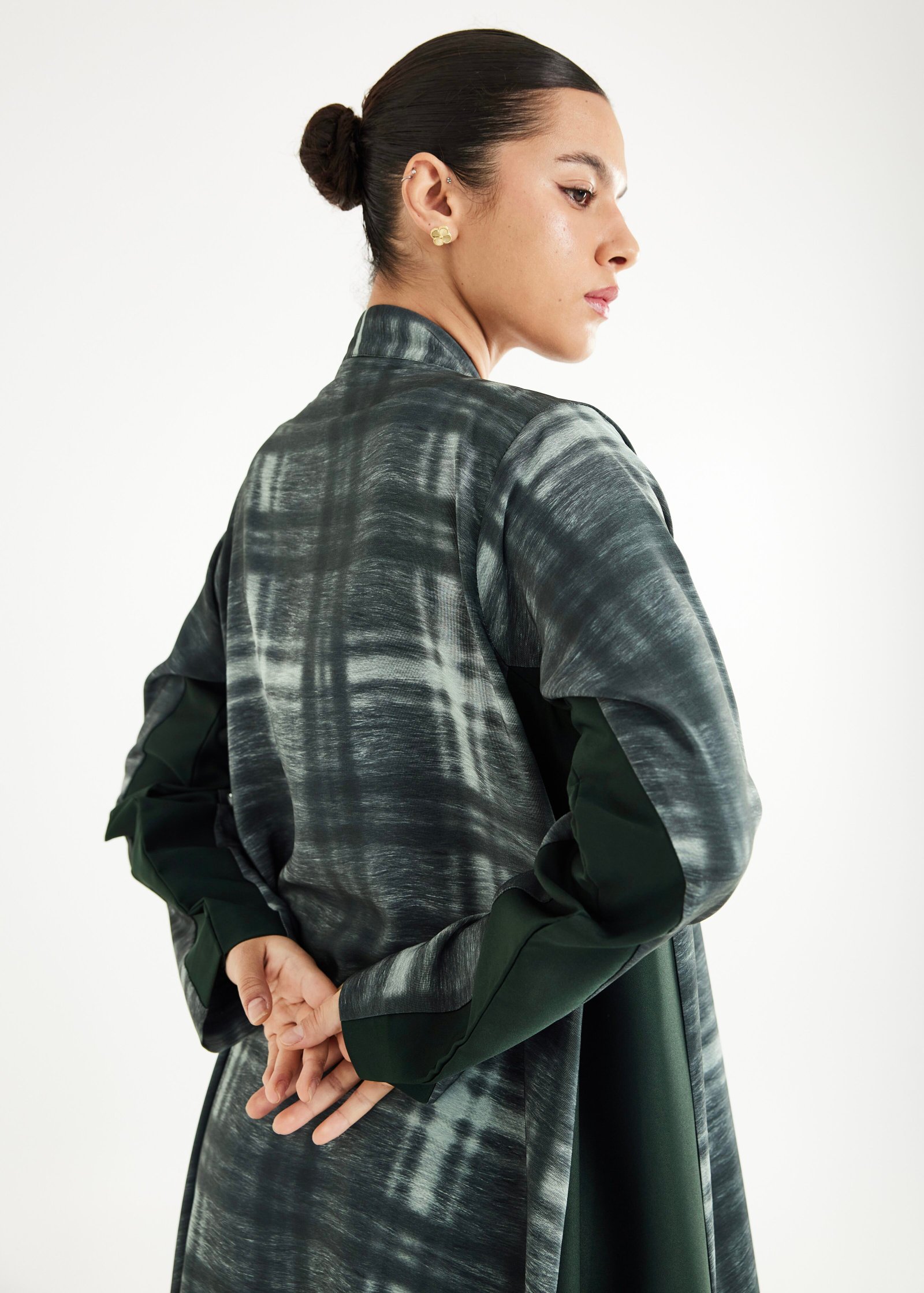 Plaid Abaya (S 57)