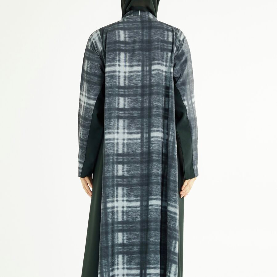 Plaid Abaya (S 57)