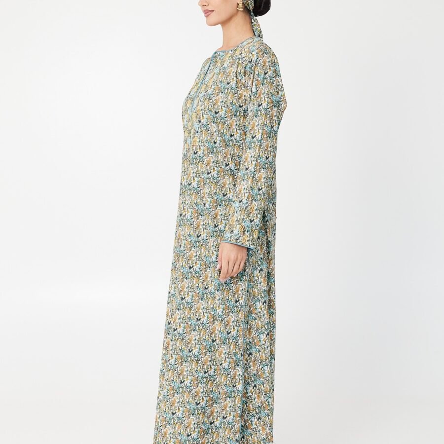 Cotton Jalabia (Light blue)