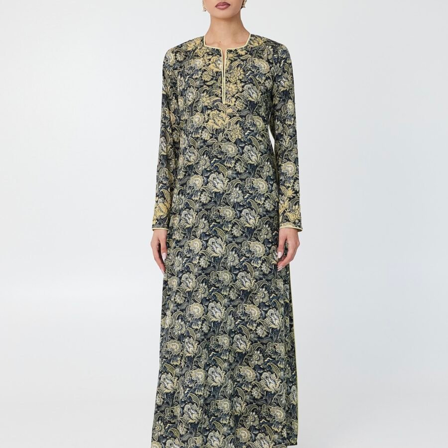 Cotton Jalabia (Olive)