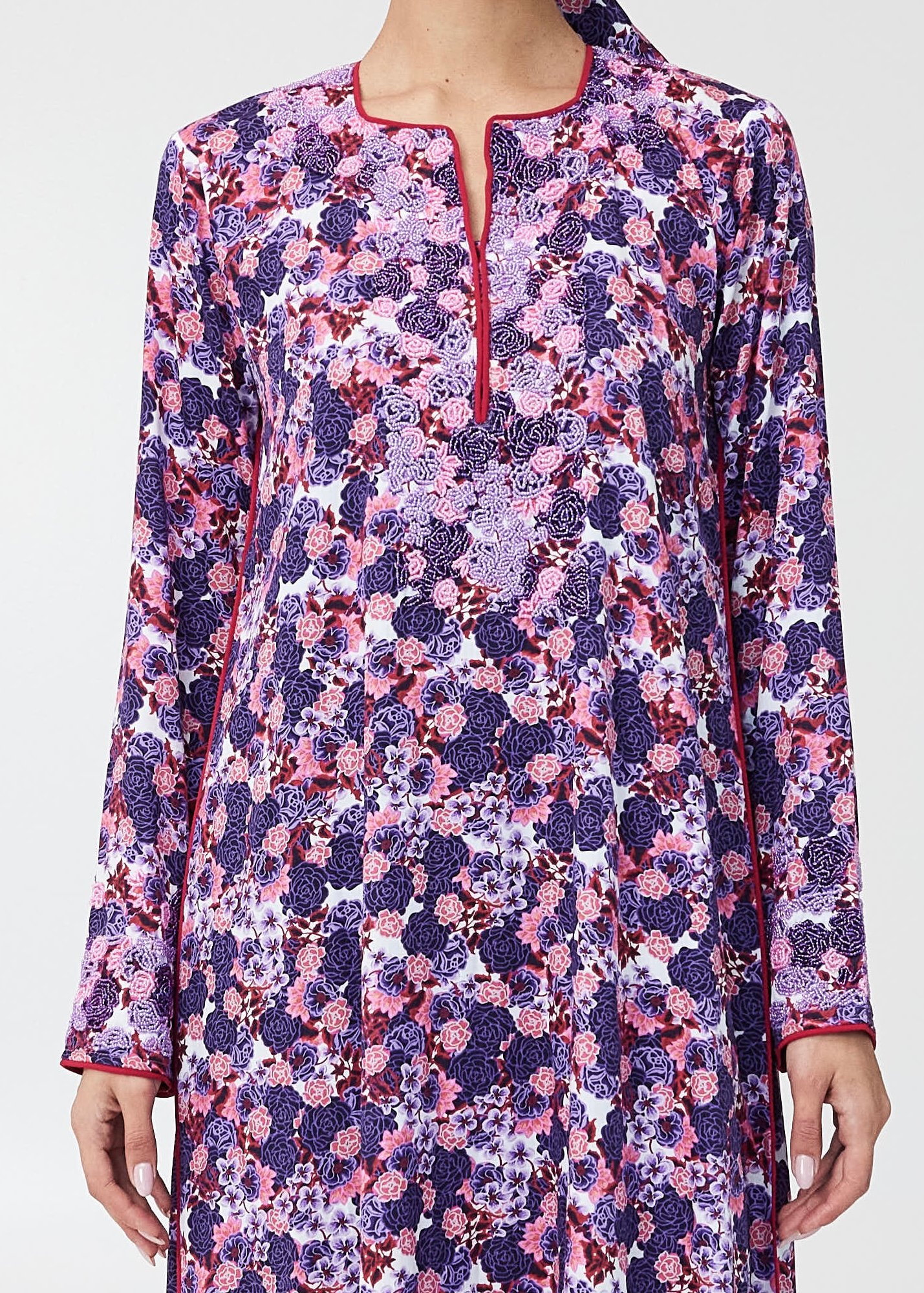 Cotton Galabia purple 3.jpg Cotton Jalabia (Purple)