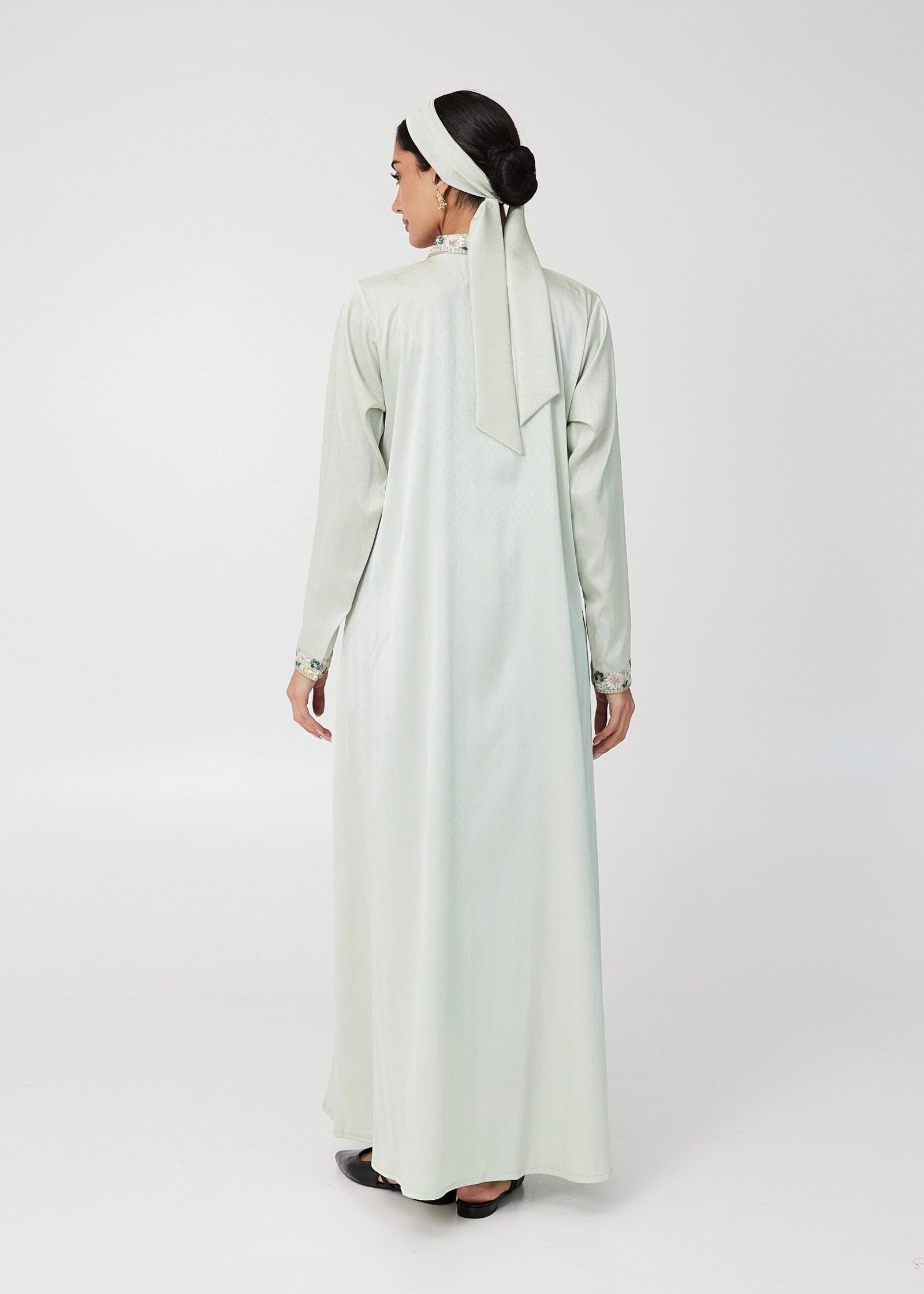 Flower Galabi green 2.jpg Flower Jalabia (Green)