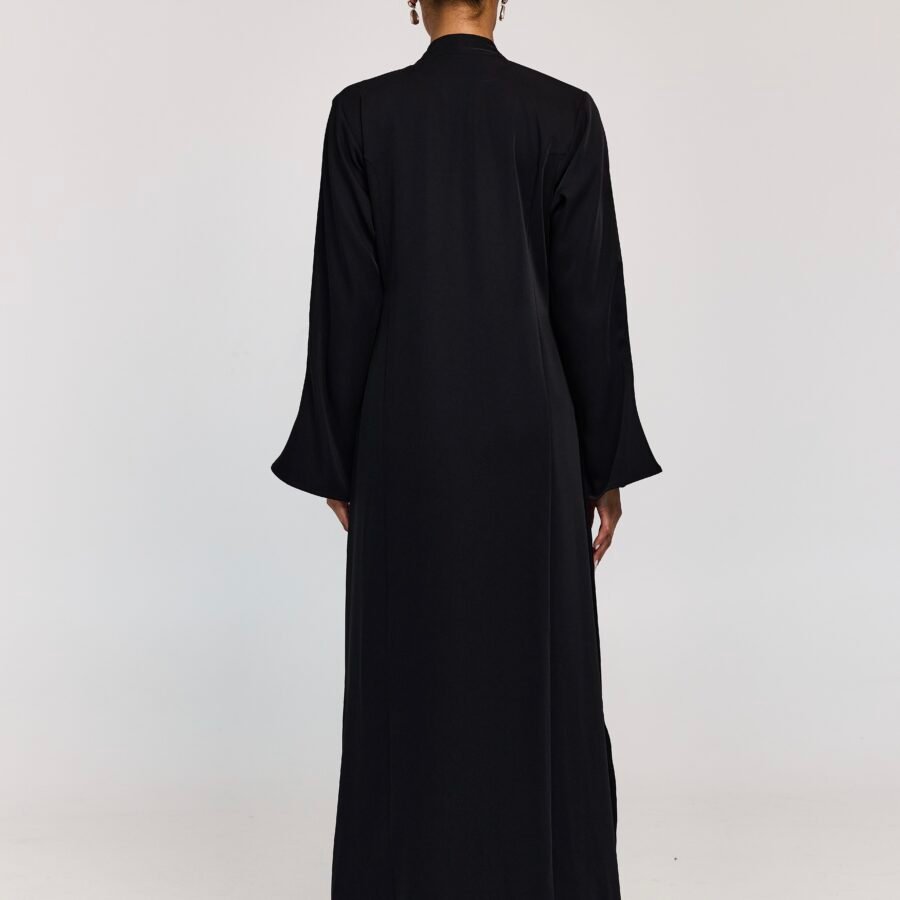 Beadline Wrap Abaya