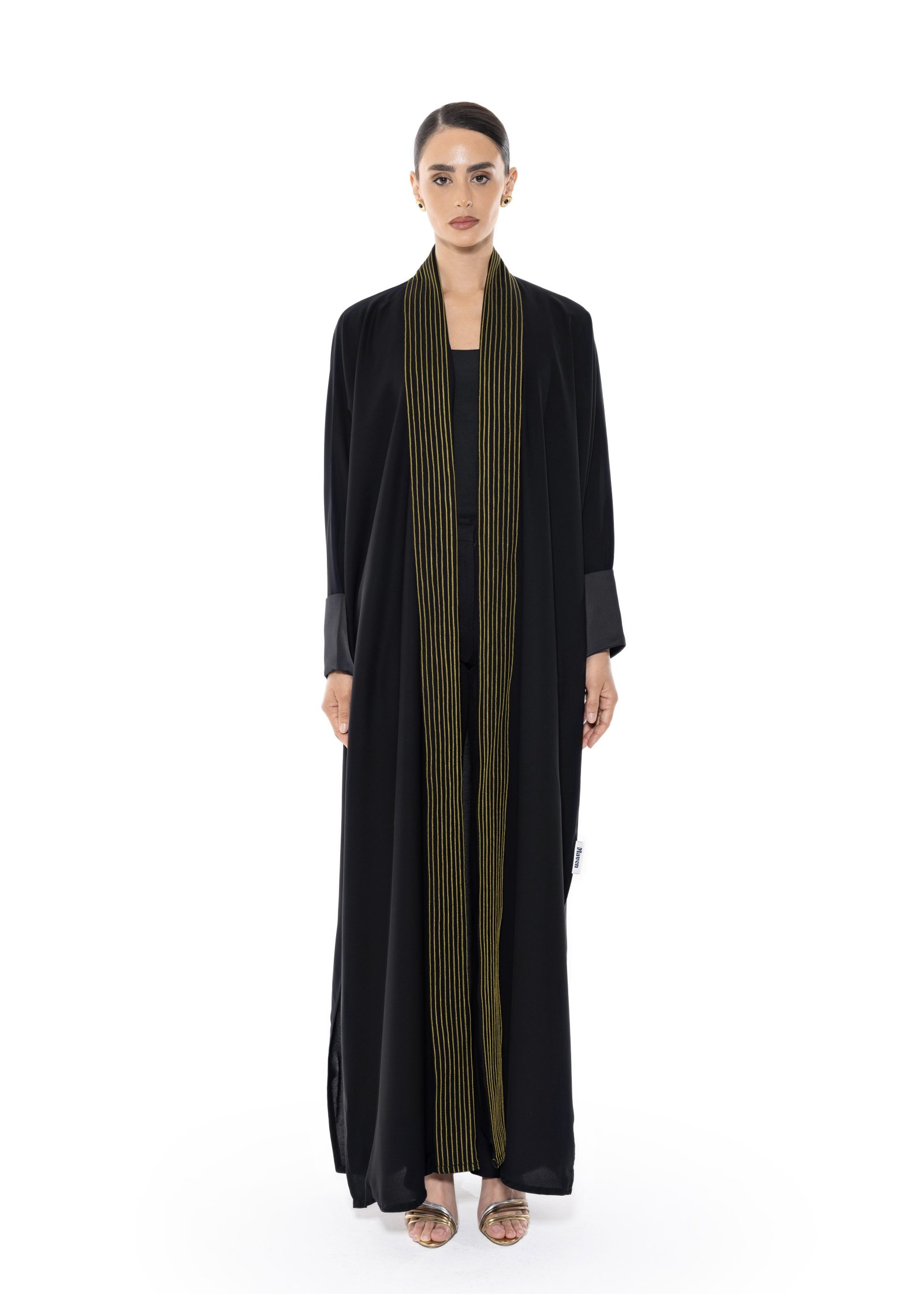 M148 OLIVE 1.jpg Aura Abaya