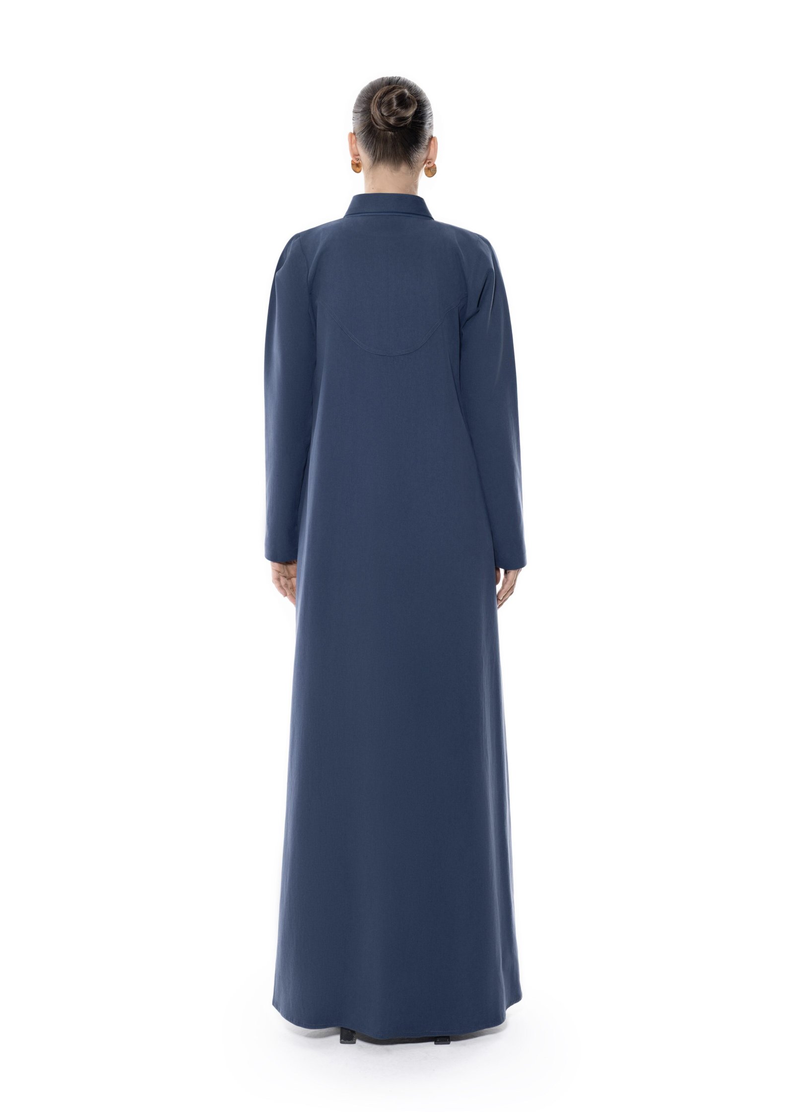 Blue Blend Abaya