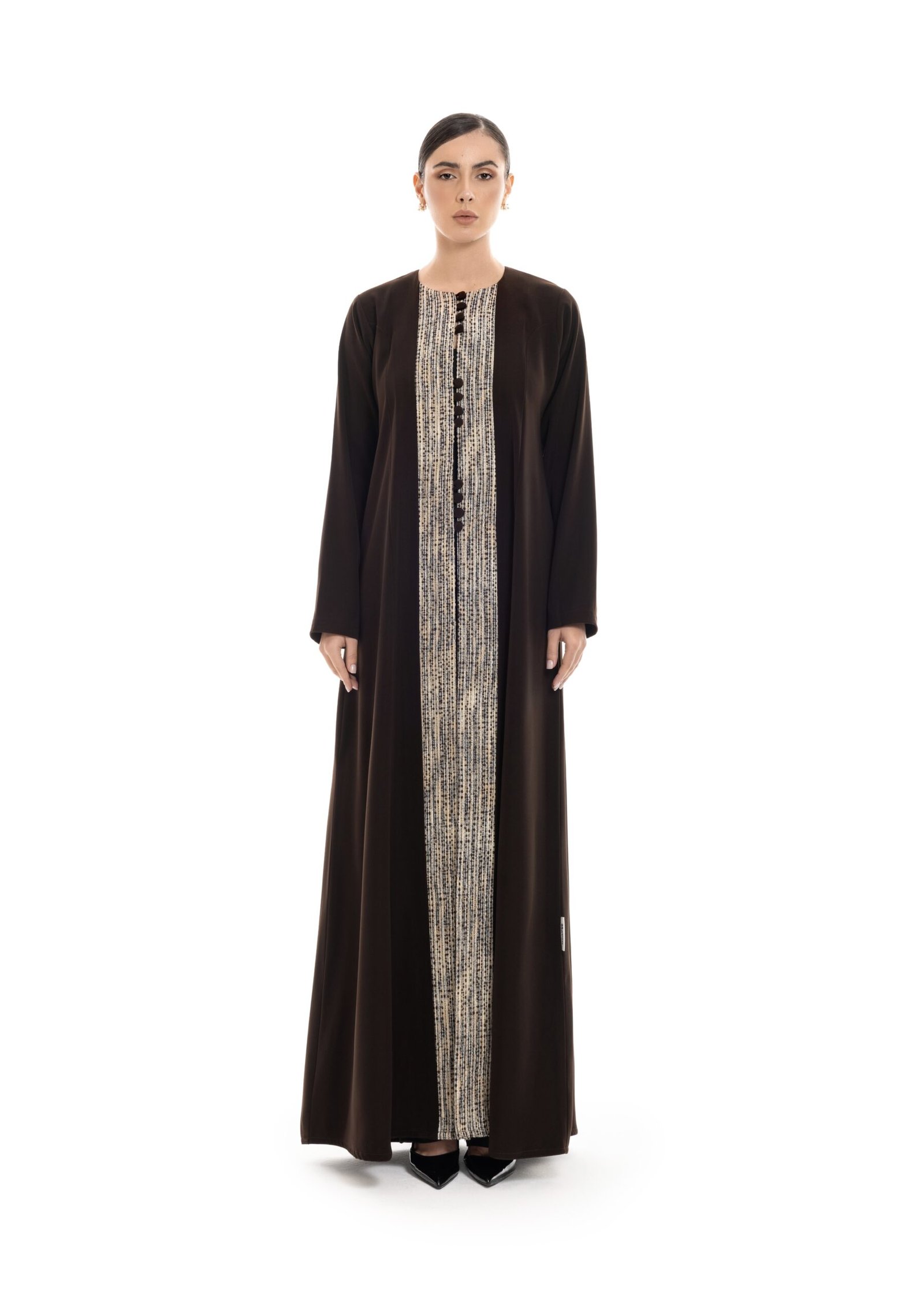 M160-1.jpg Crossweave Abaya