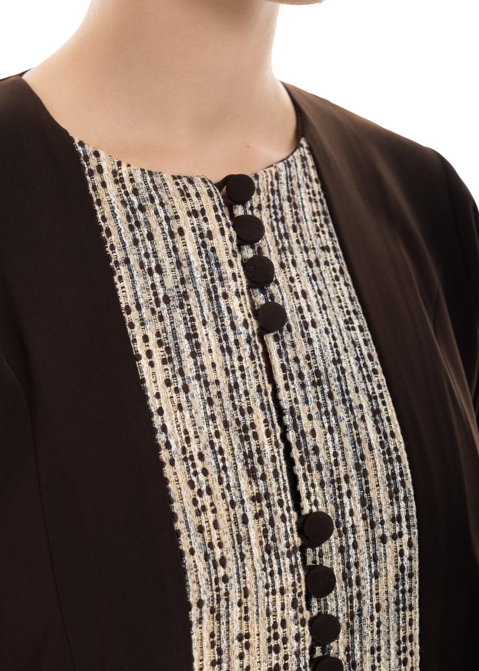 Crossweave Abaya
