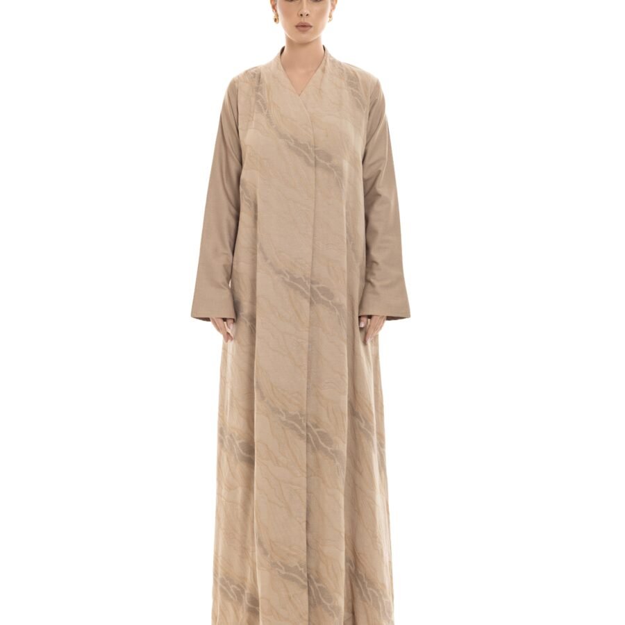 M161-6-Beiga 1.jpg Cold Morning Abaya
