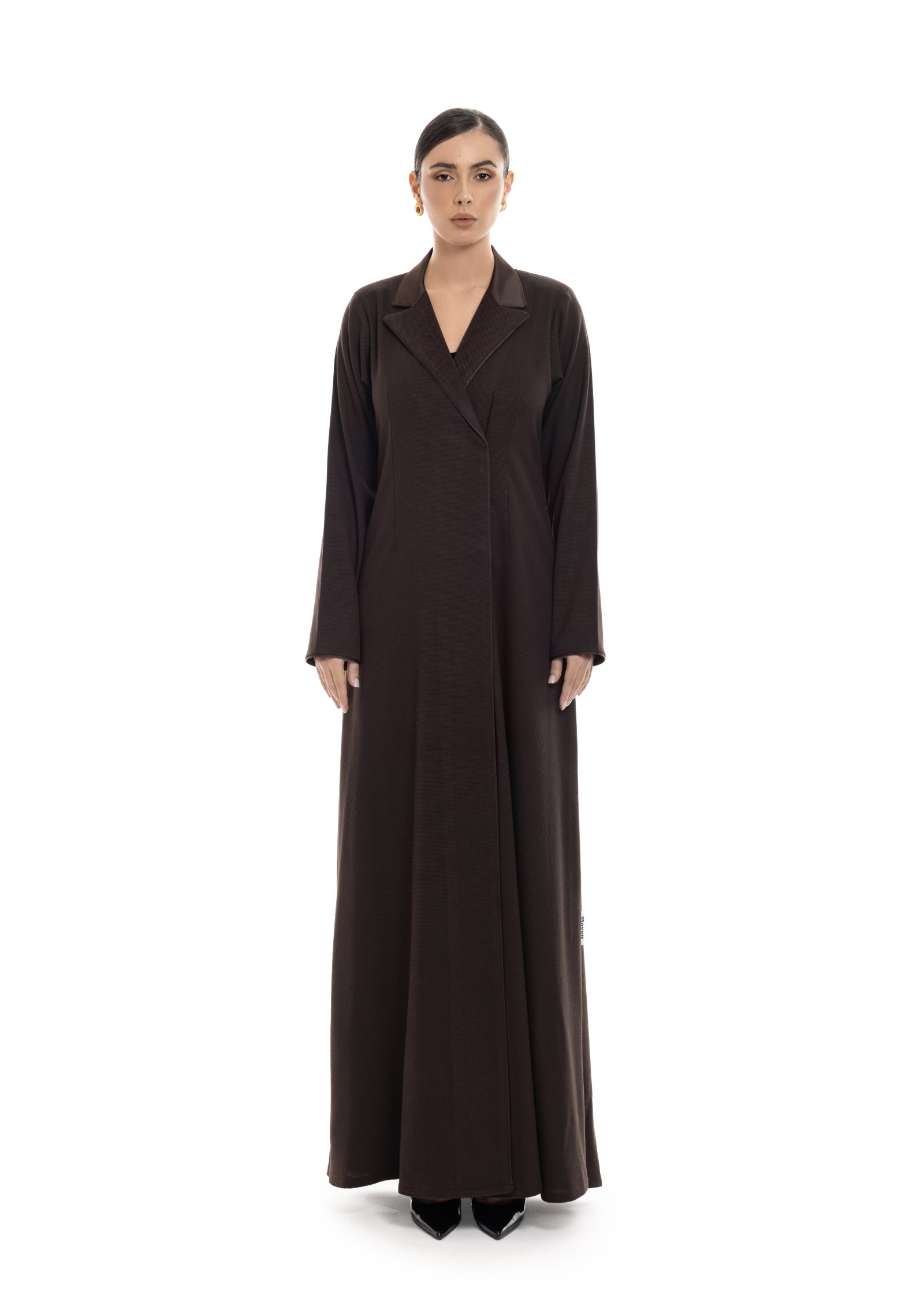 M166-1-Brown 1.jpg Day to Night Abaya