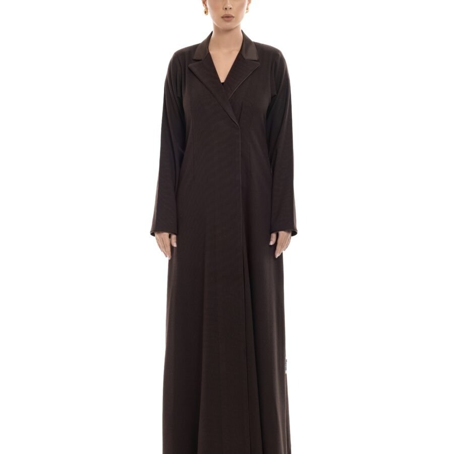 M166-1-Brown 1.jpg Day to Night Abaya